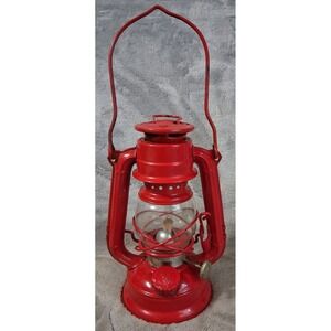 Vintage Winged Wheel No 350 Red Kerosene Lantern Japan Unused Skater Mini Lamp
